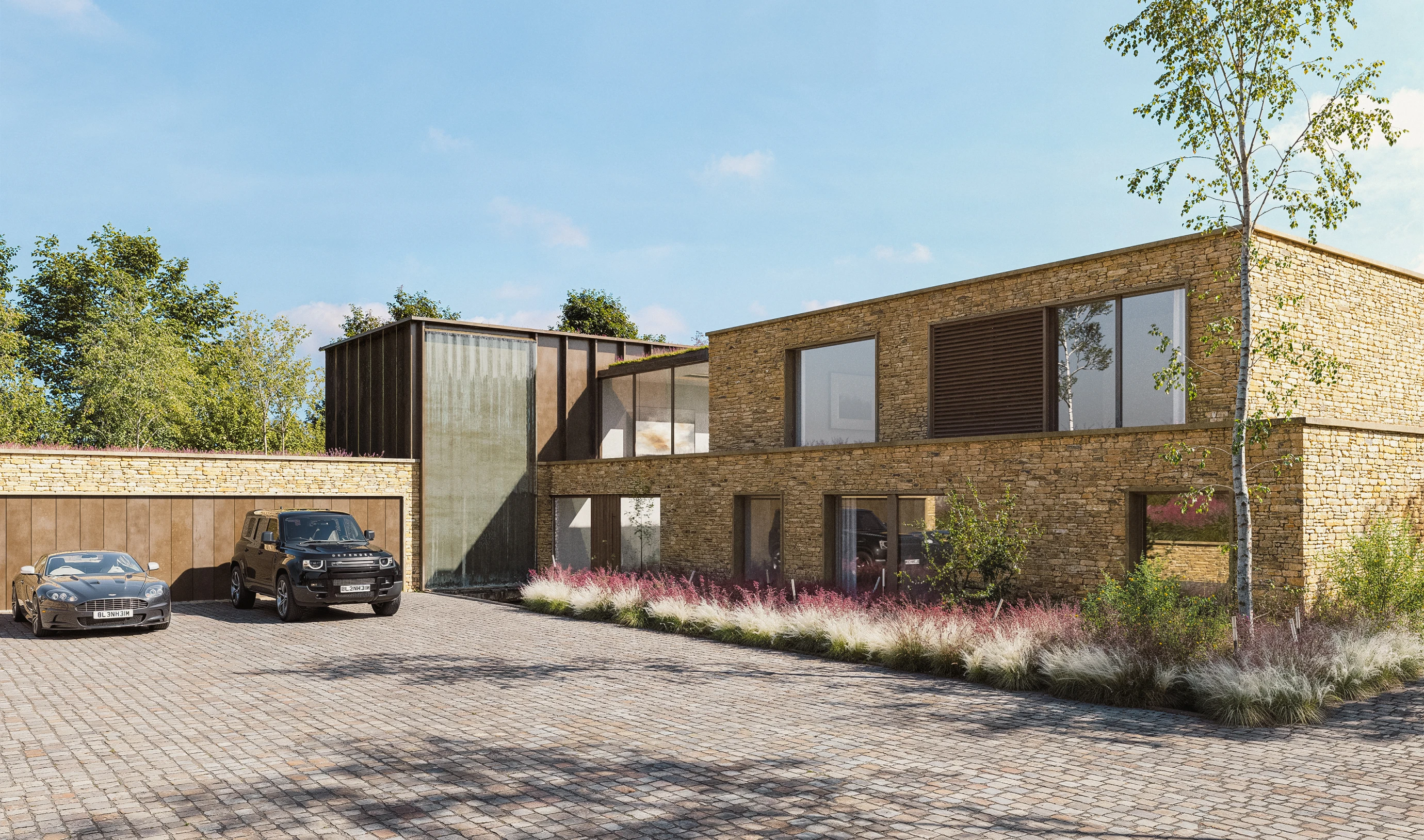 Front view of the Cascade