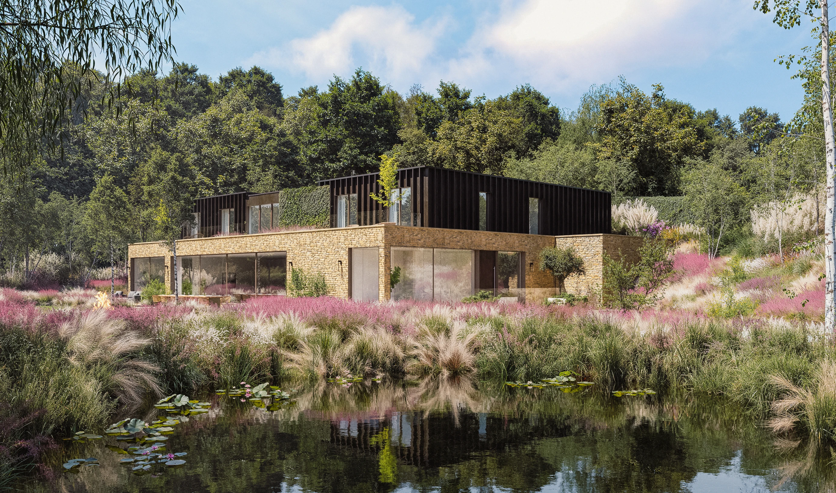 Front view of the Moonstone