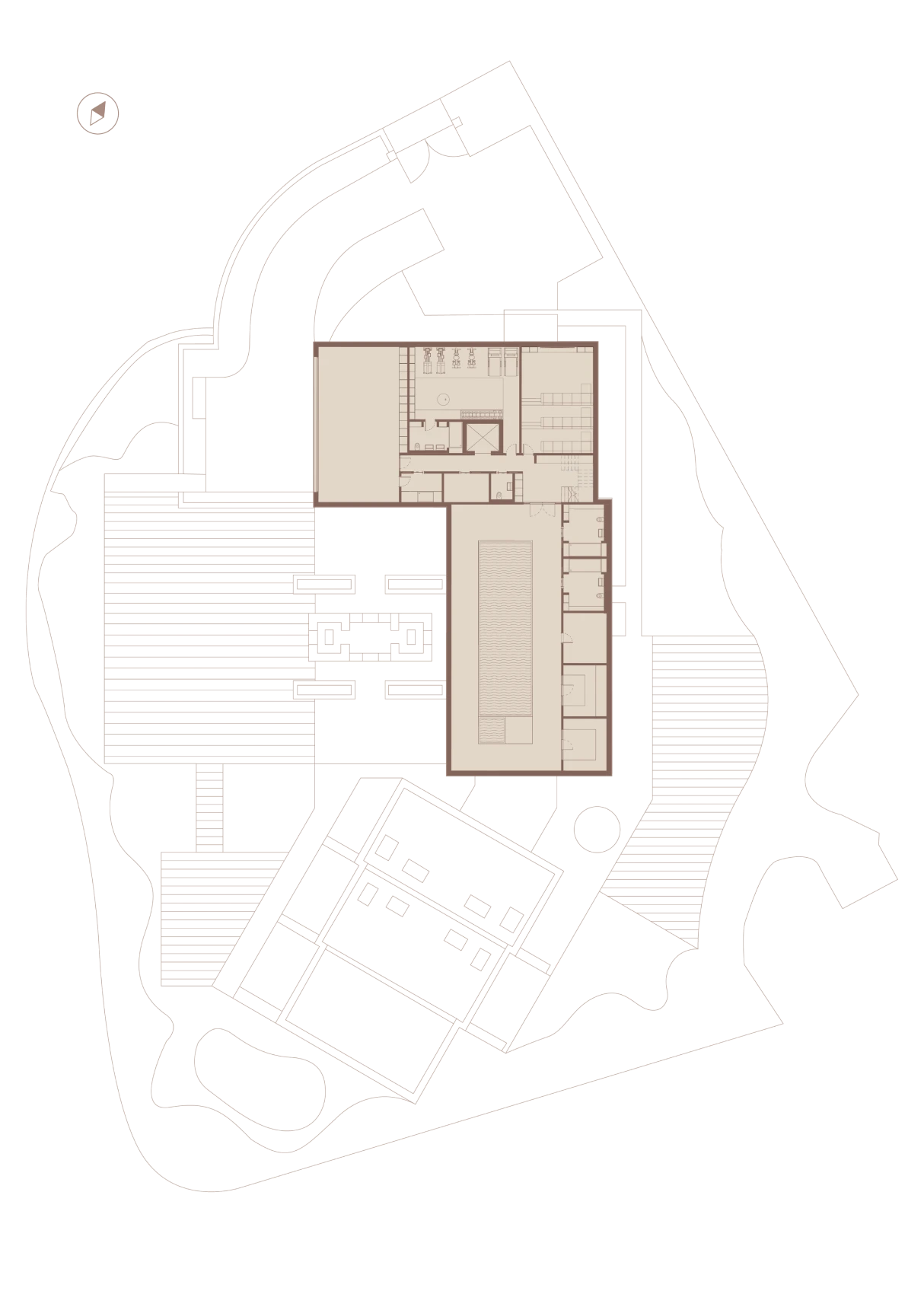 The Plateau lower ground floor plan