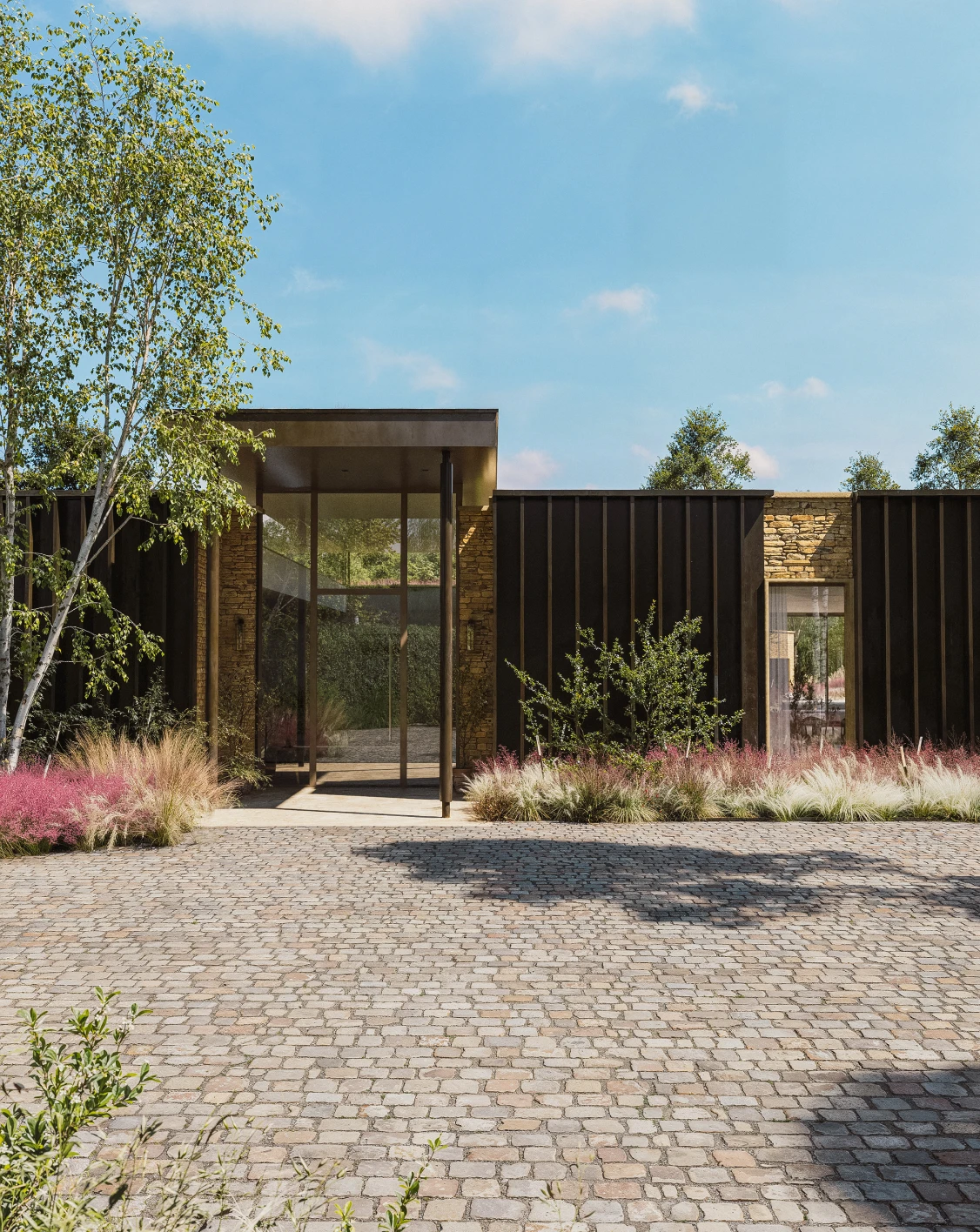 The Plateau Front Entrance