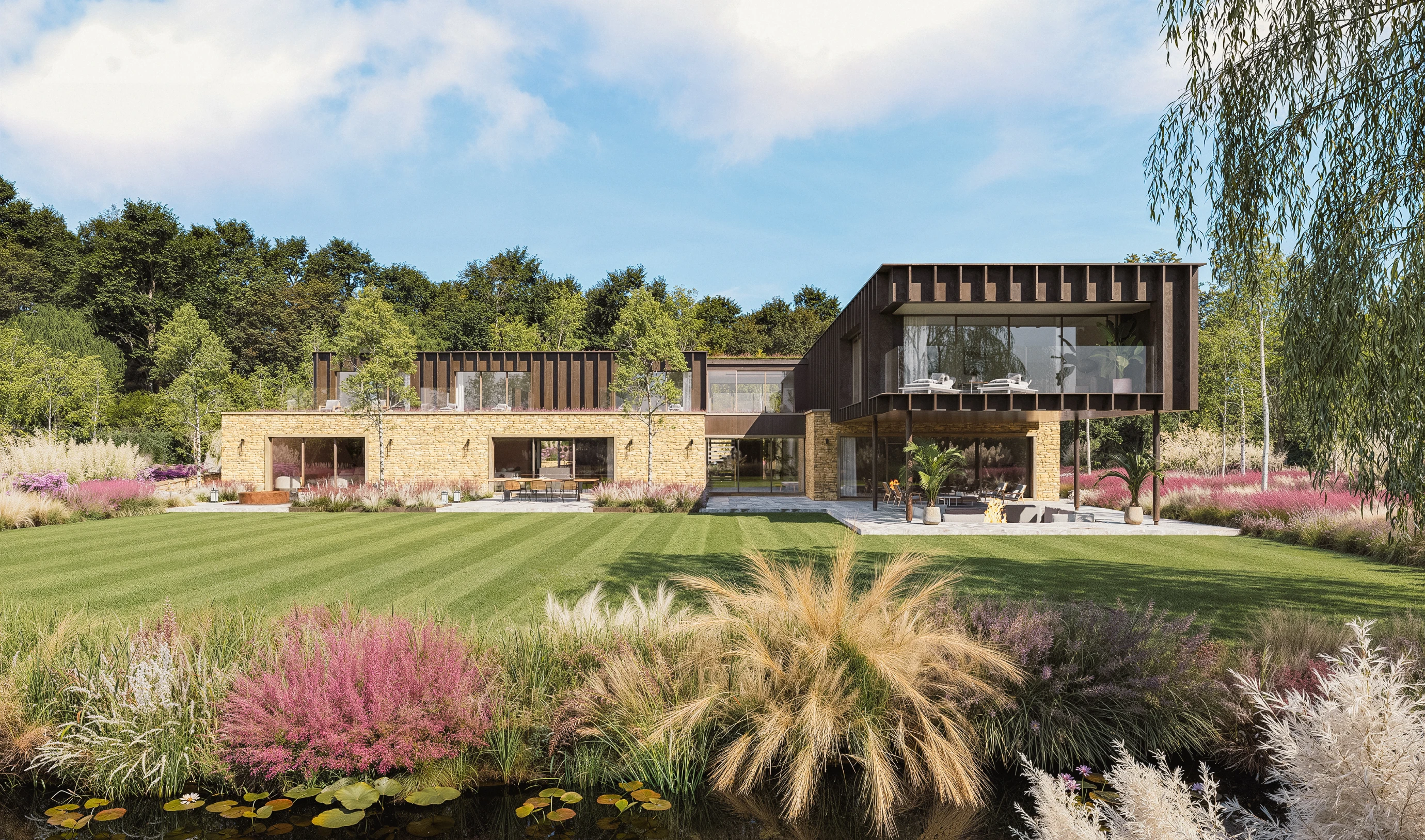 rear view of the Sundown